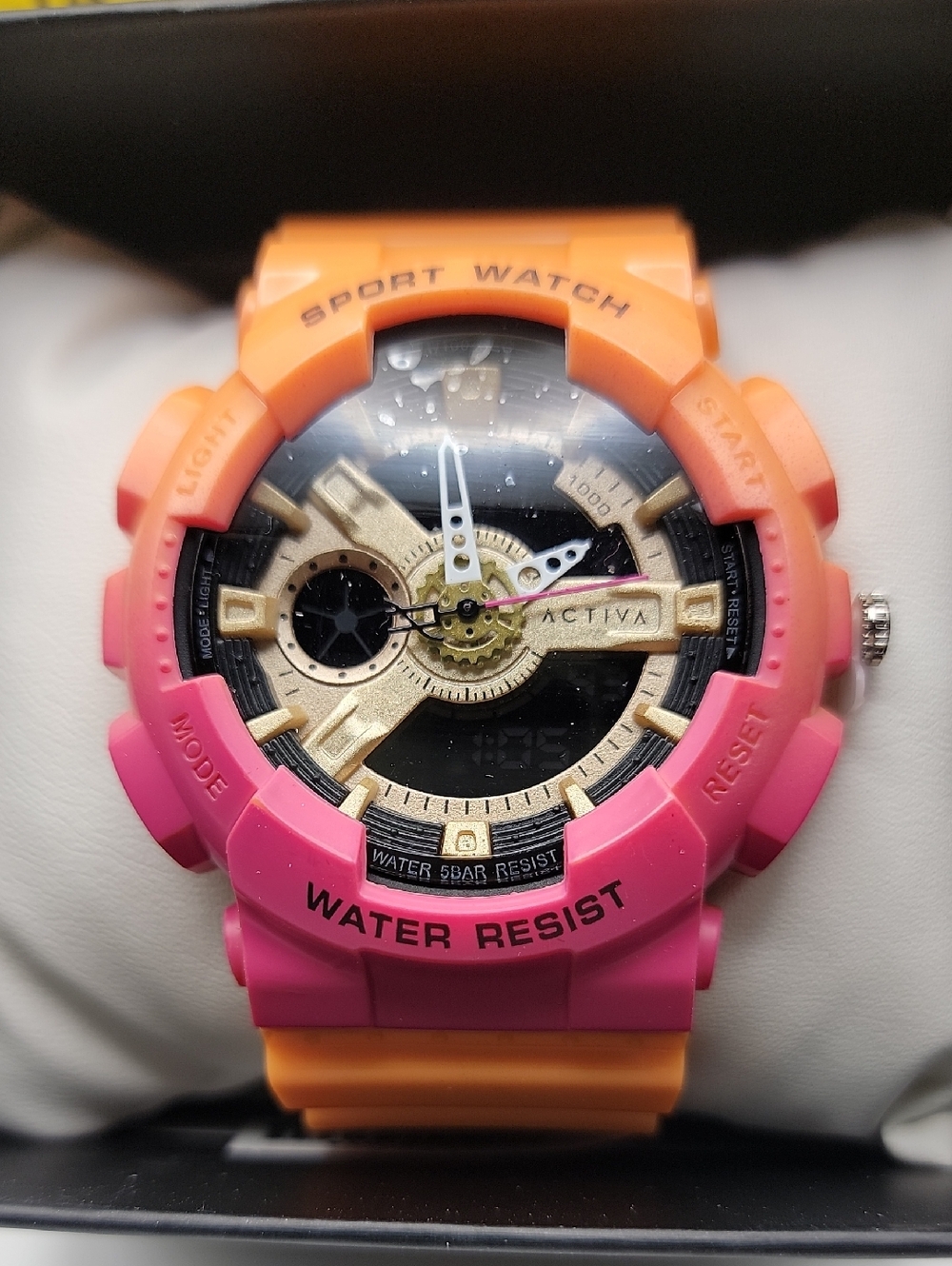 NWT Activa X Invicta Mens Watch Pixel A Tequila Sunrise ACW499-014 Unisex 50mm - Picture 3 of 13